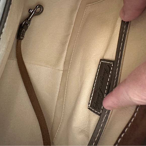 Dooney & Bourke Florentine Toscana Lrg Saddle Bag - Picture 12 of 13